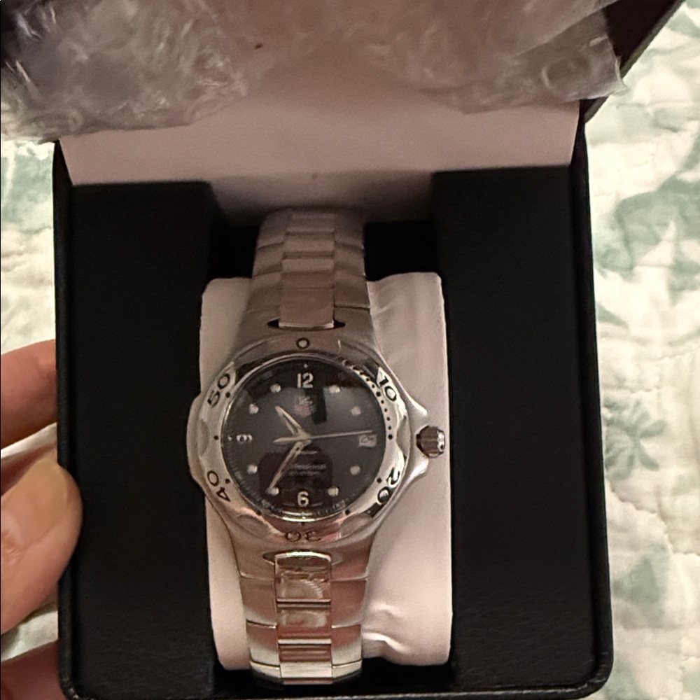 Tag Heuer Kirium Silver and Black Unisex Watch